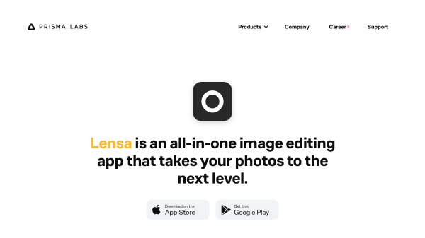 Lensa: photo editor & AI art